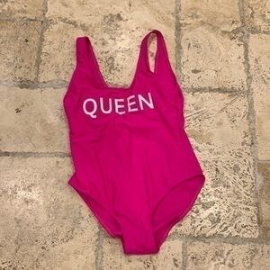 Queen swim suit